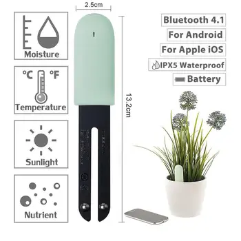

New International version Original Flower Monitor Plants Soil Water Light Smart Tester For Flora Sensor Garden