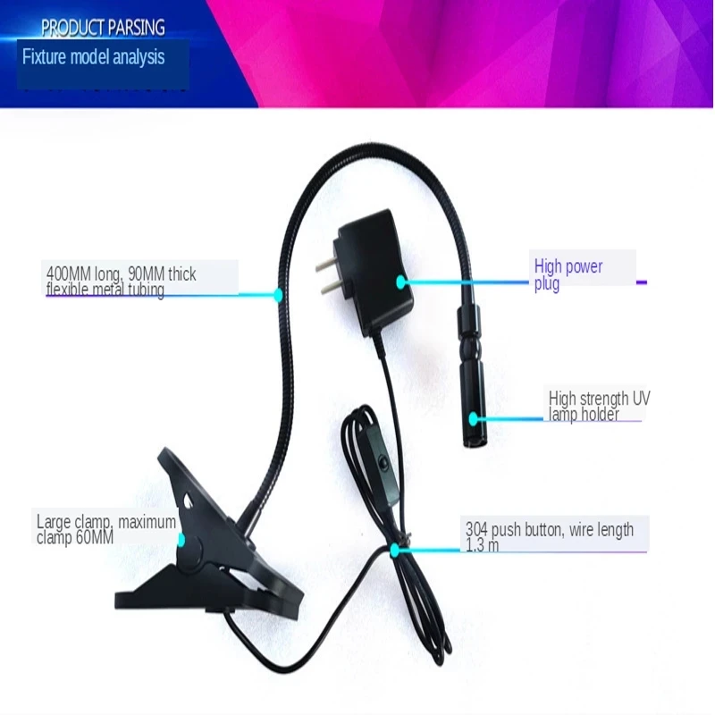 Portátil sem Sombra Reparo do Telefone Alta Potência Colóide Cura Lâmpada Fotossensível Adesivo Cola Óleo Verde Tela Lcd Pcb Placa uv 3 Ultravioleta