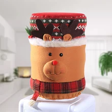 1 шт. Рождественская Пылезащитная крышка ведро для воды диспенсер контейнер очиститель бутылок Декор