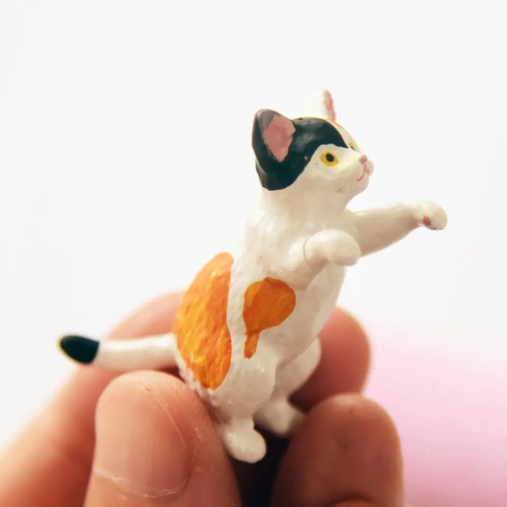 Любимая мини кошка котенок 1/12 кукольный домик миниатюрное животное для кукол игрушка ролевые игрушки
