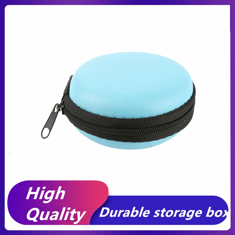 1Pc Earphone Case Storage Carrying Hard Bag Box For Earphone Headphone Earbuds Memory Card Mobile Phone Cases Bags