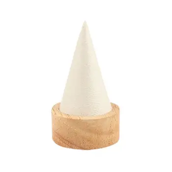 

Conical Ring Stand Display Holder Jewelry Case Department Creative Log Bracelet