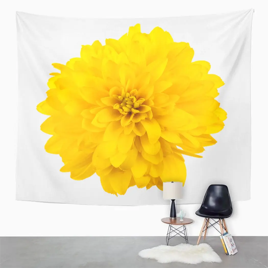 

Pretty Tapestry Flower Yellow Tapestry For Bedroom Room Decor Wall Hanging Wall Art Tapestry Picnic Mat Beach Towel Bed Cover
