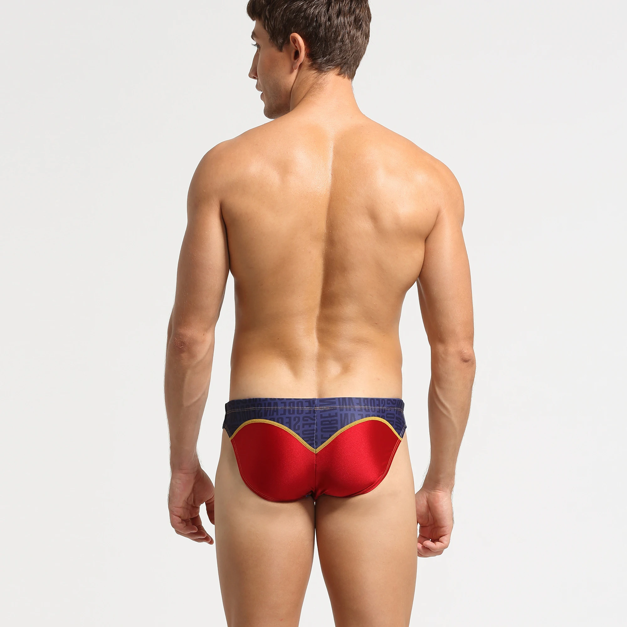 SEOBEAN Brand Mens Sexy Swim Briefs New Swimming Swim Trunks Slim Swimwear Men's Swimming Trunks