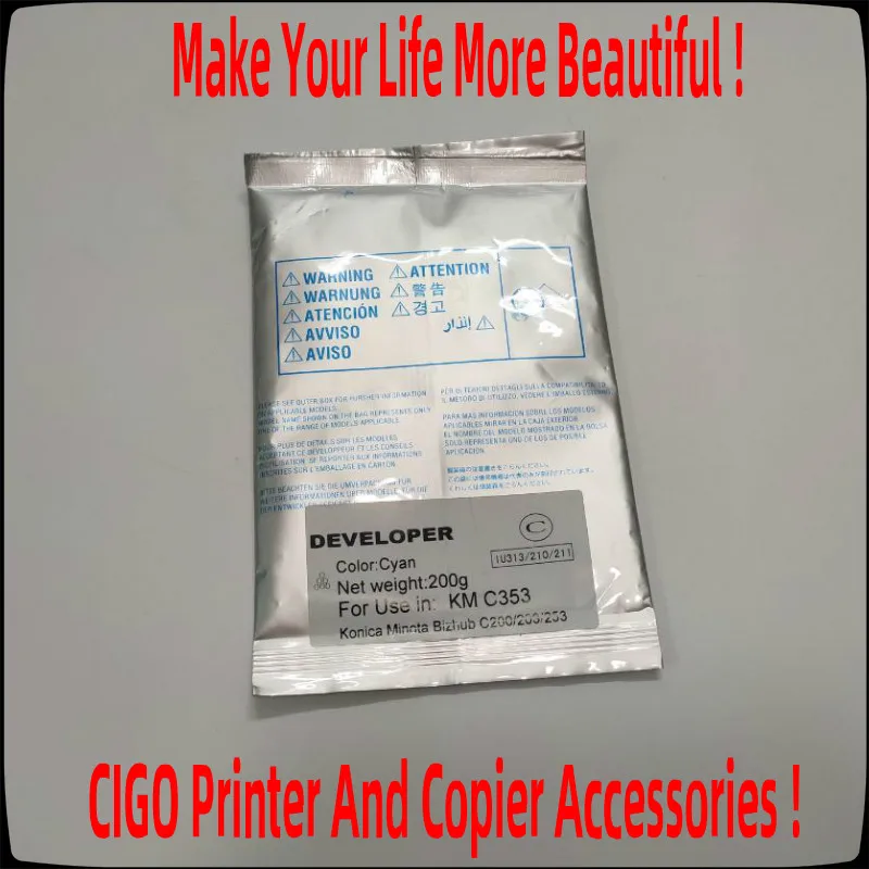 Konica Minolta – développeur d'imprimante, pour Konica 454 554 DV512 DV 512, recharge de Toner, pour 454e 554e C454 C554