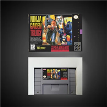 

Ninja Gaiden Trilogy - Action Game Card US Version with Retail Box