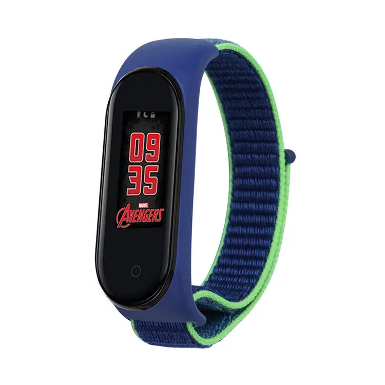 Nylon Strap Wristband for Xiaomi Mi Band 5 4 3 Wrist Bracelets Sport loop watch Belt Smart Watch Band Replacement Accessories 