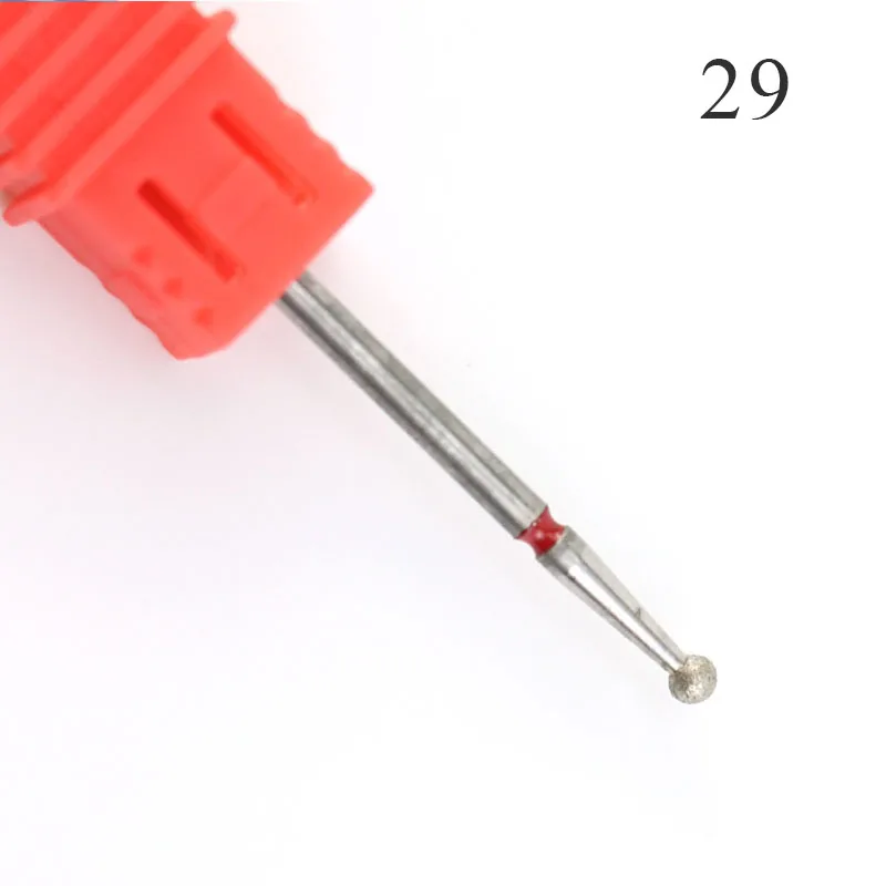 Diamond Nail Drill Bits Electric Manicure Machine Milling Bit Cuticle Accessories Rotary Burr Mills Cutter Nail Remover Tools images - 6