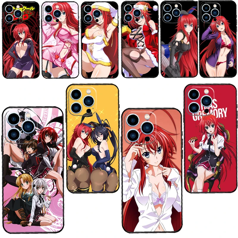 best cases for iphone 13 pro  Akeno Rias Gremory High School Dxd Case For iPhone 13 12 11 Pro Max mini SE 2020 X XR XS Max 7 8 Plus Cover Coque best cases for iphone 13 pro 