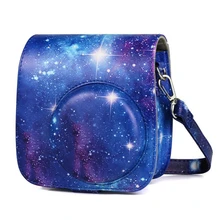  Shoulder Camera Protective Case Colorful Patterns Leather Camera Bag For Fujifilm Instax Polaroid Mini 8/ Mini8+/ 9 Handbags 