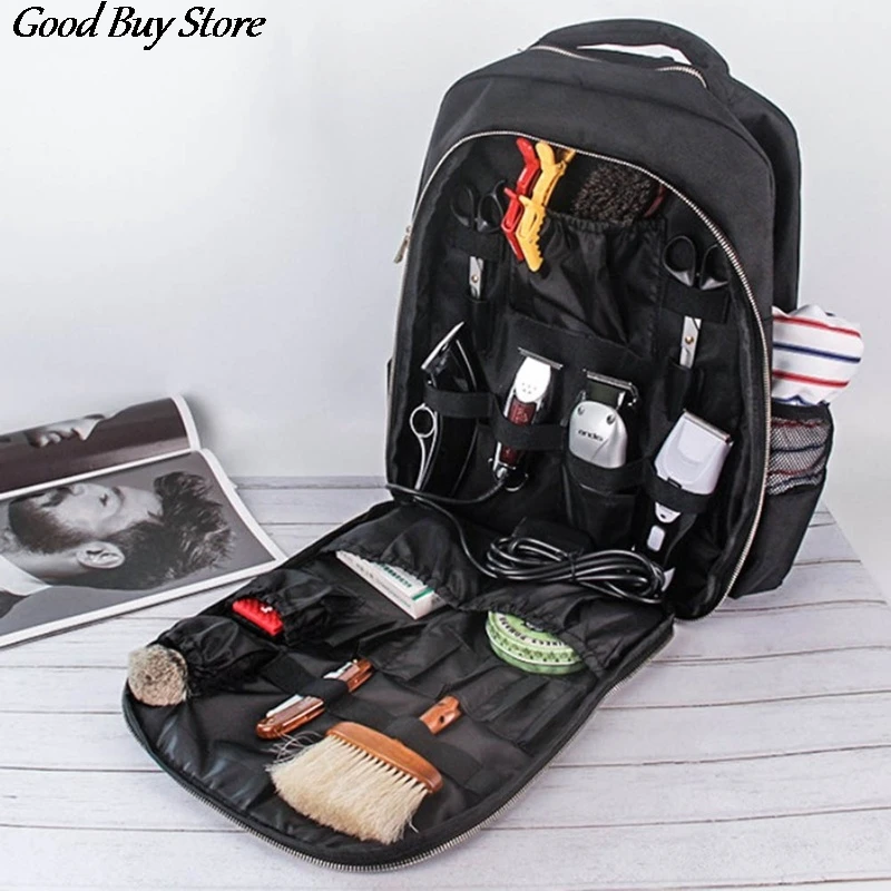 

Hairdressing Tool Backpack Waterproof Barber Scissors Bag Luggage Storage Organizer Backpacks Travel Large Capacity knapsack
