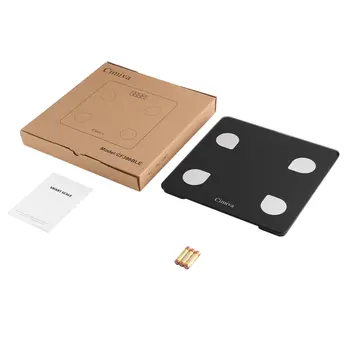 

LESHP Body Fat Scale Smart BMI Scale Digital Bathroom Wireless Weight Scale Body Composition Analyzer