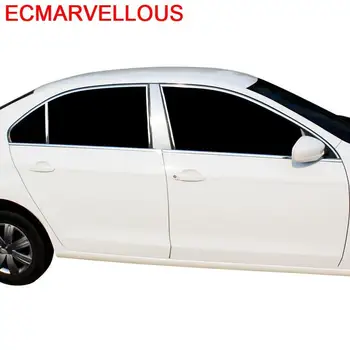 

Auto Window Automobile Modified Decorative Chromium Car Styling Accessories Sticker Strip Protecter 13 14 15 16 FOR Skoda Rapid