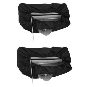 

2 Pcs Air Conditioning Split Air Conditioner Washing Cover Waterproof Anti-Dust Protector for 1P/1.5P & 2 P / 3 P