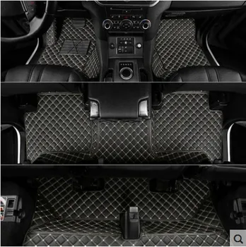 

High quality! Custom special car floor mats for Mercedes Benz GLB 35 AMG 2020 7 seats waterproof durable carpets for GLB35 2020