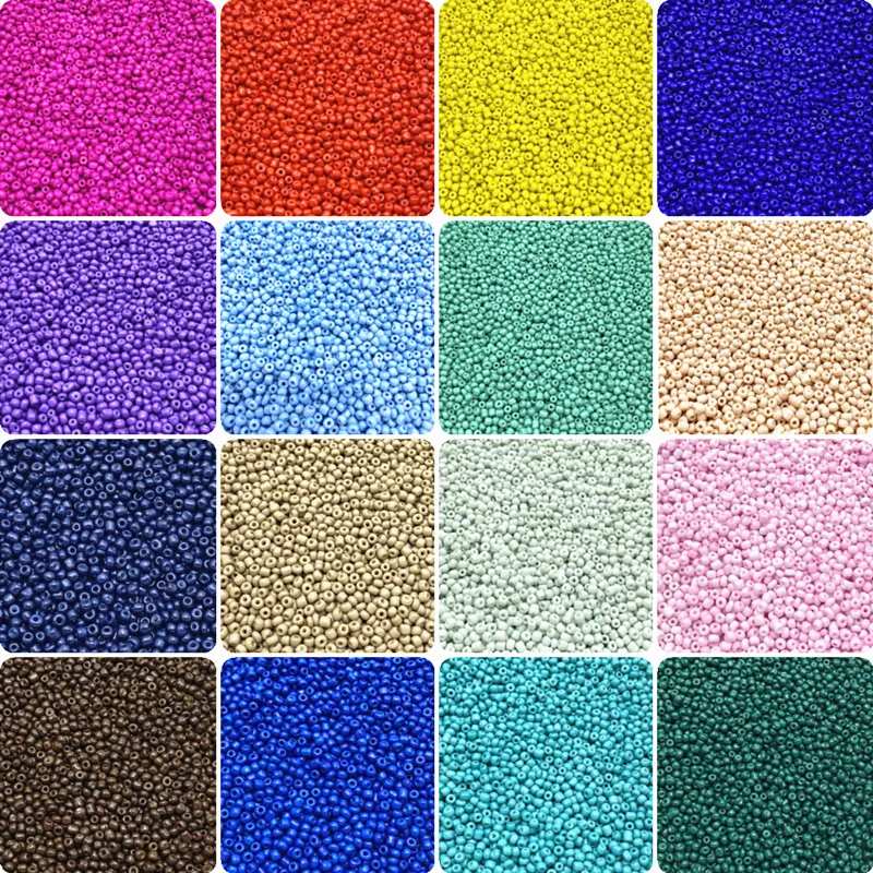 200-1000Pcs 2/3/4mm Charm Czech Glass Seed Beads DIY Bracelet Necklace Beads For Jewelry Making DIY Earring Necklace