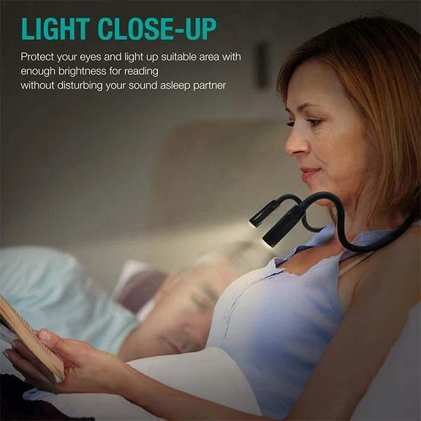 Светодиодный шейный светильник портативная лампа светодиодный чтения Подвесная