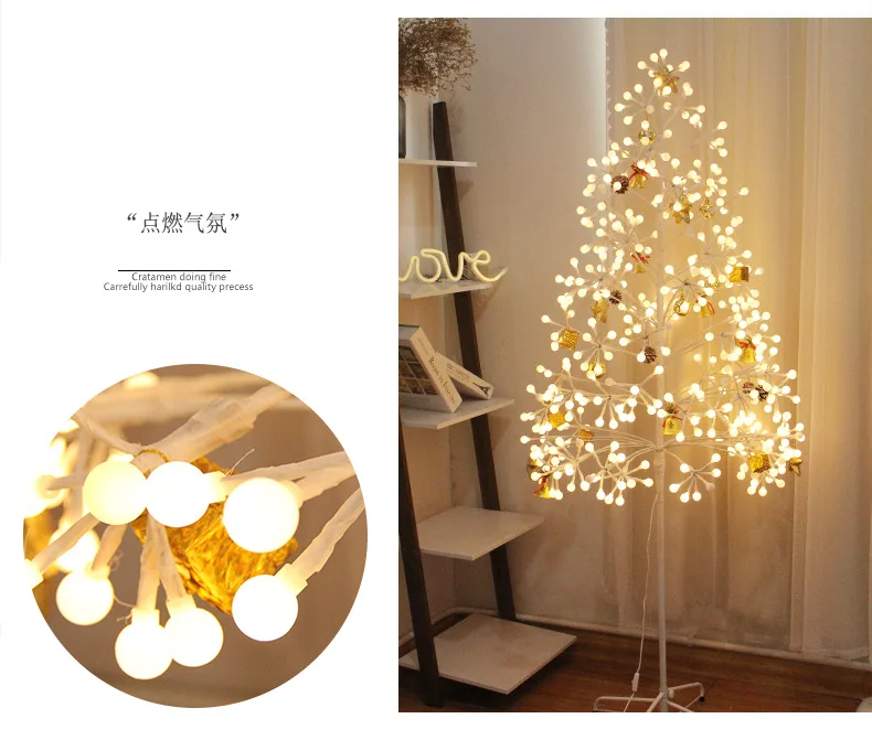 Крест-граница для INS GIRL'S Heart Shining Tree огни комнаты Декоративные Мори серии спальня романтический светодиодный цветной светильник новогодний Dec