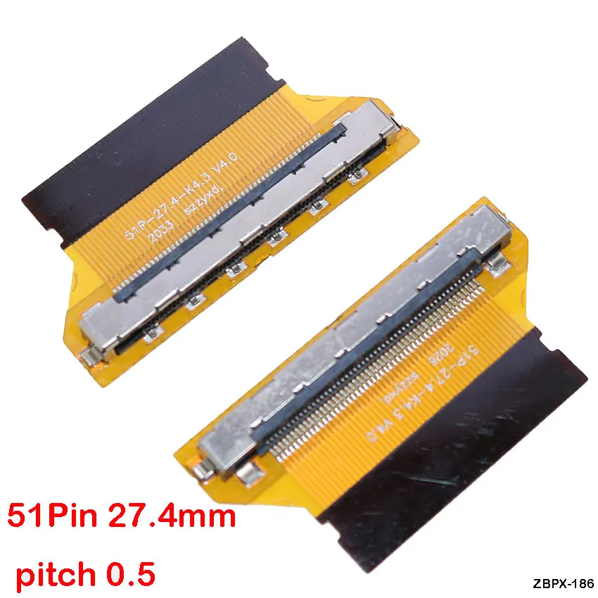 30PIN 51Pin 26MM 27.4MM 29.5MM Pitch 0.5 30Pin zu 2.0 Controller für FPC Flexibles Flachkabel Adapterplatine Konverter Steckverbinder – Detail 12