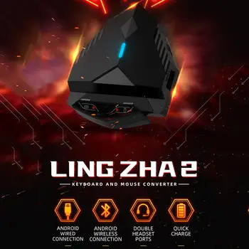 

Keyboard And Mouse Adapter Durable Steady Game Console Converter Physical Plug-in for Android for IOS