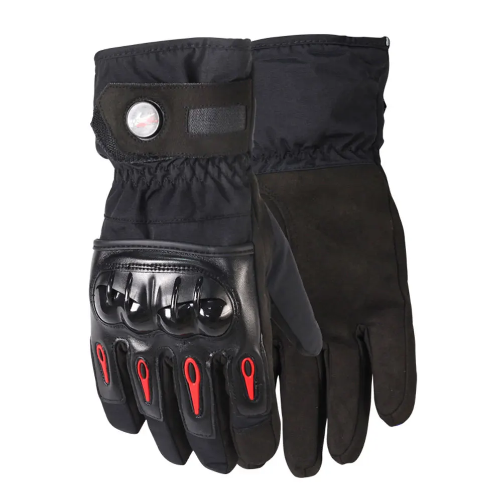 1 пара беговые мотоцикл на открытом воздухе многоцелевой Перчатки защитой от ветра и воды термостойкие перчатки холодной шестерни сенсорный экран телефона - Цвет: BM-08 black