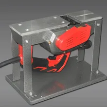 Портативный Настольный Электрический строгальный станок, бытовые Деревообрабатывающие инструменты, Электрический строгальный станок, раскладной стол, 220 В, 1100 Вт, 15000 об/мин