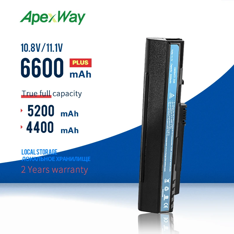 Аккумулятор UM08A31 на 6 ячеек 11 1 В для Acer Aspire One A110 A150 D150 D210 D250 ZG5 UM08A32 UM08A51 UM08A52 UM08A71 UM08A72
