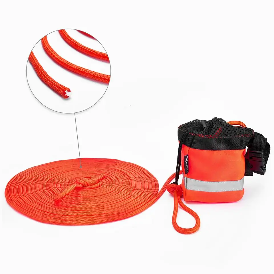Water Drijvende Touw Outdoor Gooi Touw Zak Water Levensreddende Reflecterende Touw voor Water Sport Redden 15/30 M