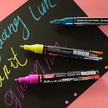 

Waterproof Car Tyre Tire Tread CD Metal Permanent Paint Marker Graffti Oily Marker Macador Caneta Stationery Dropshipping