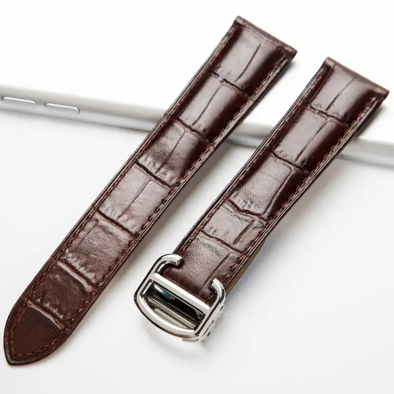 cartier watch straps leather