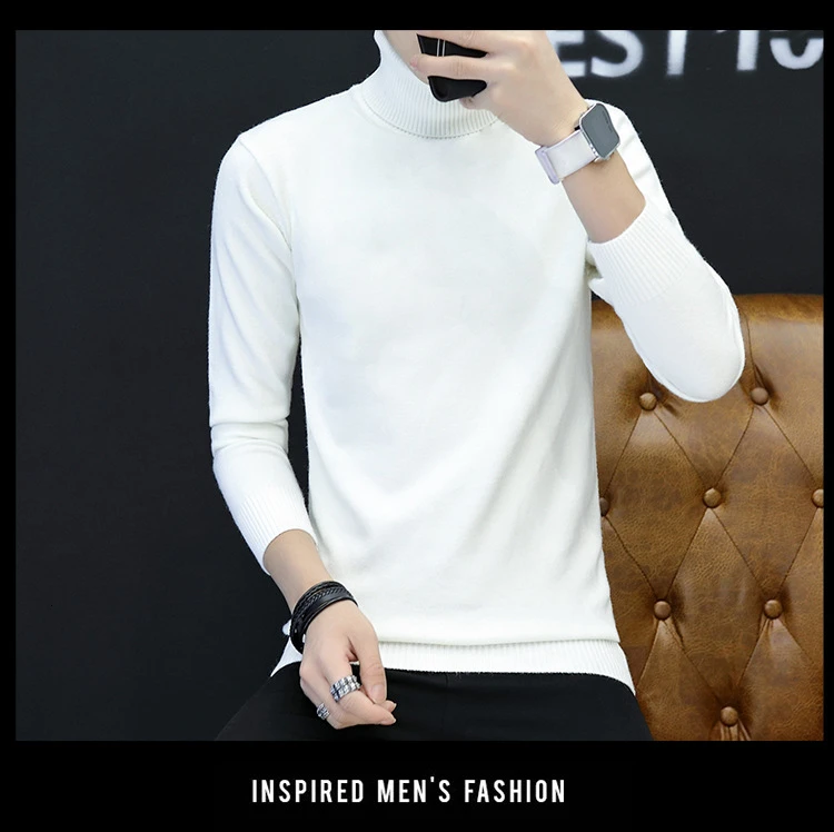 Для мужчин Coltrui осень зима Effen Цвет случайный Trui Для мужчин Slim Fit б/у Truies глубокий точка джемпер