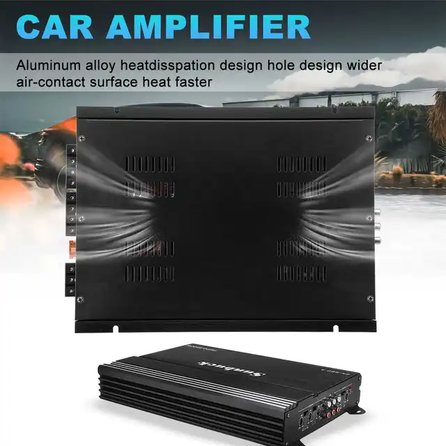 Amplificateur Audio Voiture 600W – Carte Ampli Numérique 12V – Pour Caisson De Basses Ou Système Audio – Puissance Et Qualité Sonore