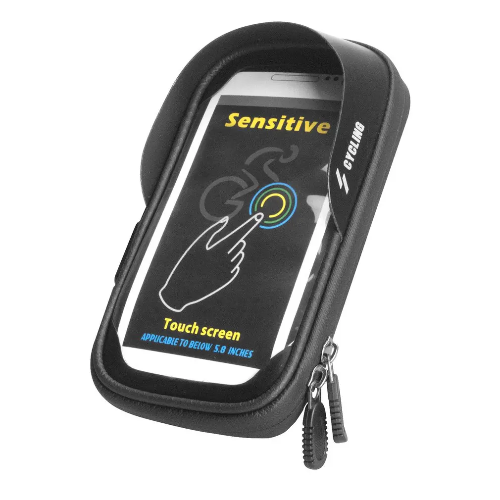 Bag mobile phone bracket package navigation bicycle riding equipment accessories universal front bag | Спорт и развлечения