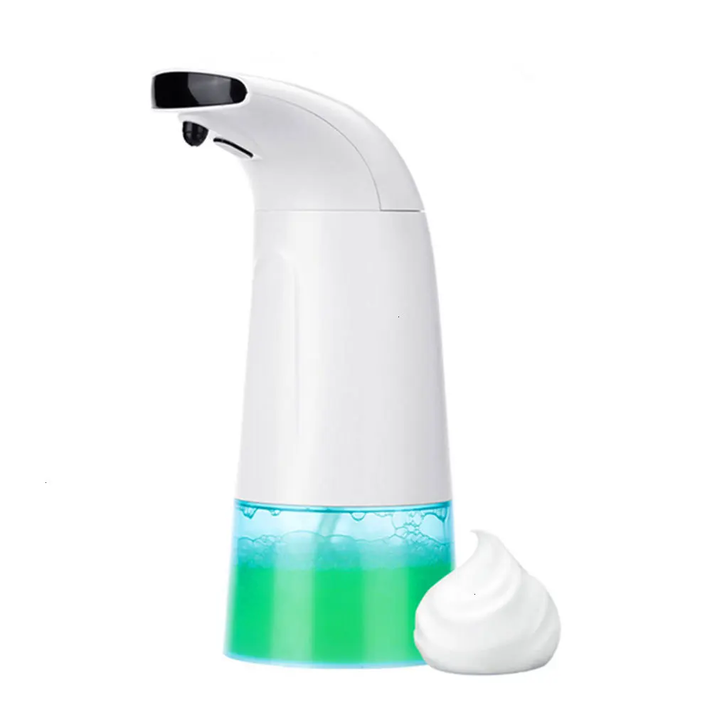 250ml Bathroom Intelligent Liquid Soap Dispenser Automatic Induction Foam Wash Smart Phone Infrared Sensor Smart Soap Dispenser