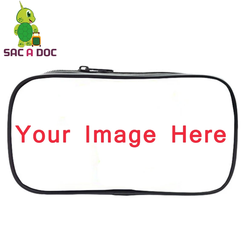 SAC A DOC на заказ логотип косметички Детские карандаши детские школьные принадлежности сумки для мальчиков детские канцелярские