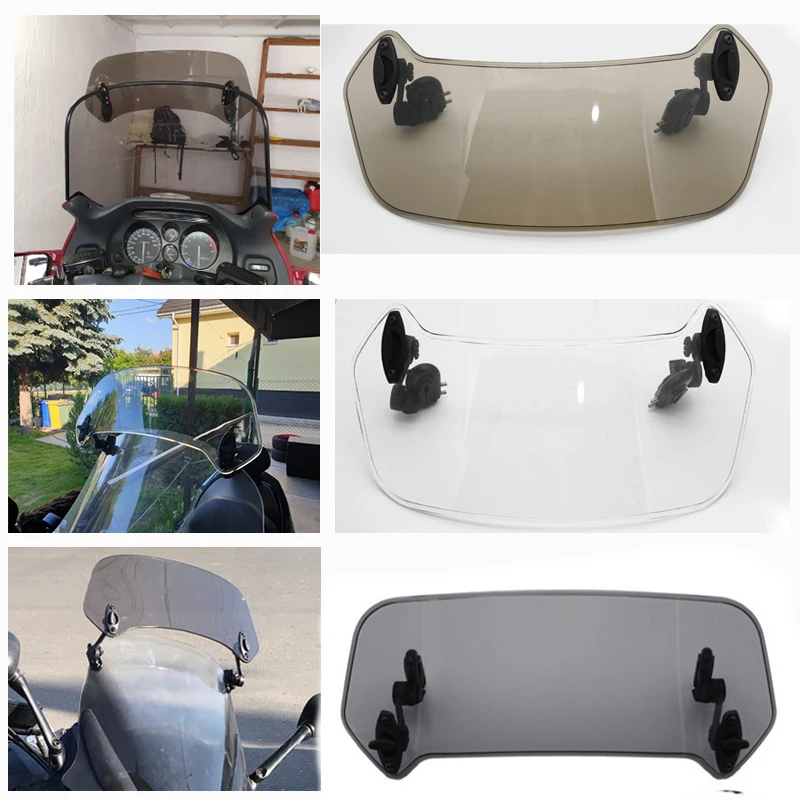 Удлинитель для ветрового стекла мотоцикла Регулируемый воздушный поток