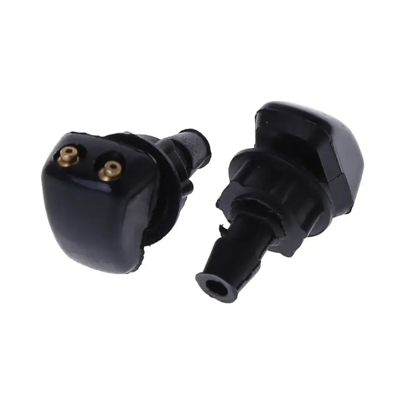 2 X Auto Car Front Windscreen Universal Washer Wiper Nozzle Water Spray