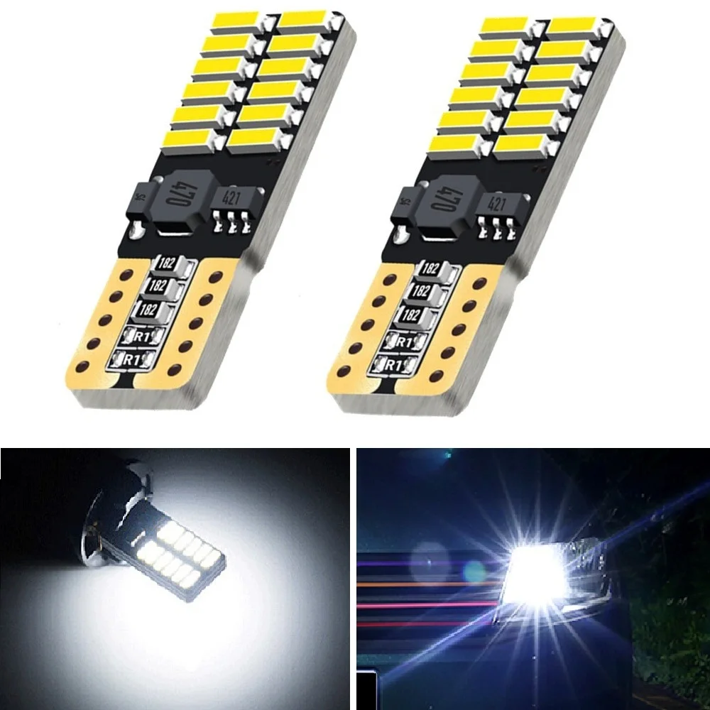 OXILAM 2x T10 светодиодный Canbus Error Free Стоянкы Автомобилей Автомобиля светильник 12V для