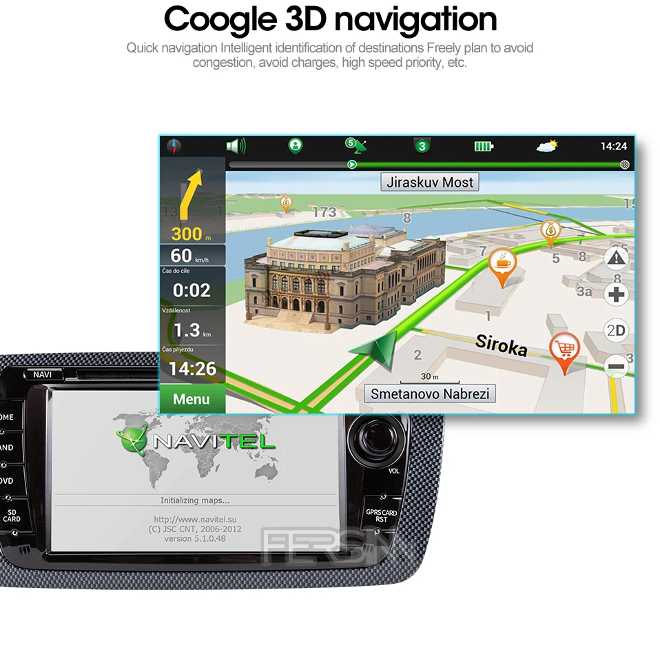 Fersinny android 9,0 T8 автомобильный dvd для Seat Ibiza 6j 2009 2010 2012 2013 радио gps навигации