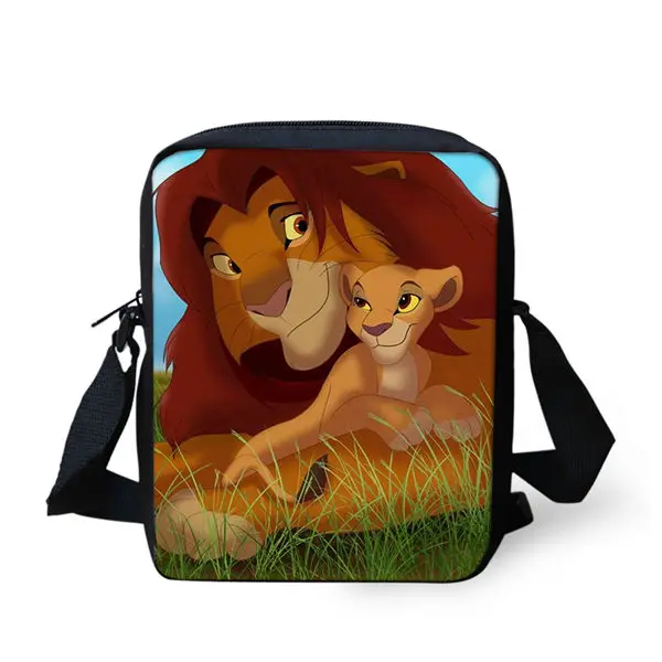 HaoYun Детский Школьный Рюкзак Kawaii The Lion King школьные сумки с рисунком героев мультфильмов, маленькие животные, комплект из 3 предметов, школьные сумки - Цвет: CDWX2812E