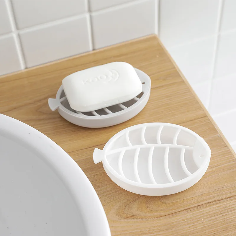 Туалетное мыло для ванной комнаты креативный ящик для хранения рыбьей формы двухслойный пластиковый мыло для ванной сушка на подносе мыльница органайзер для ванной комнаты