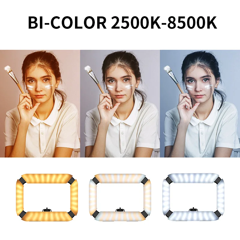 Suporte para Smartphone Recarregável para Vídeo Dslr com Cabo para Vlog U200 com Anel de Luz Ulanzi Led - Image 2