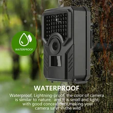 12MP 1080P Hunting Camera Wild Animal Detector Support Night Vision Video Monitoring Wildlife Infrared Heat Sensing Traps Track