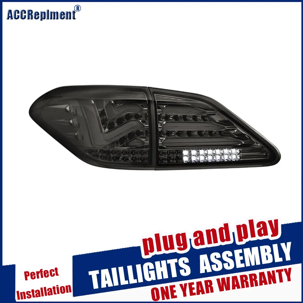 Car Styling LED Complete Tail Lamp for Lexus RX270 RX350 RX450H Taillights 12-15 Rear Light DRL+Turn Signal+Brake+Reverse light