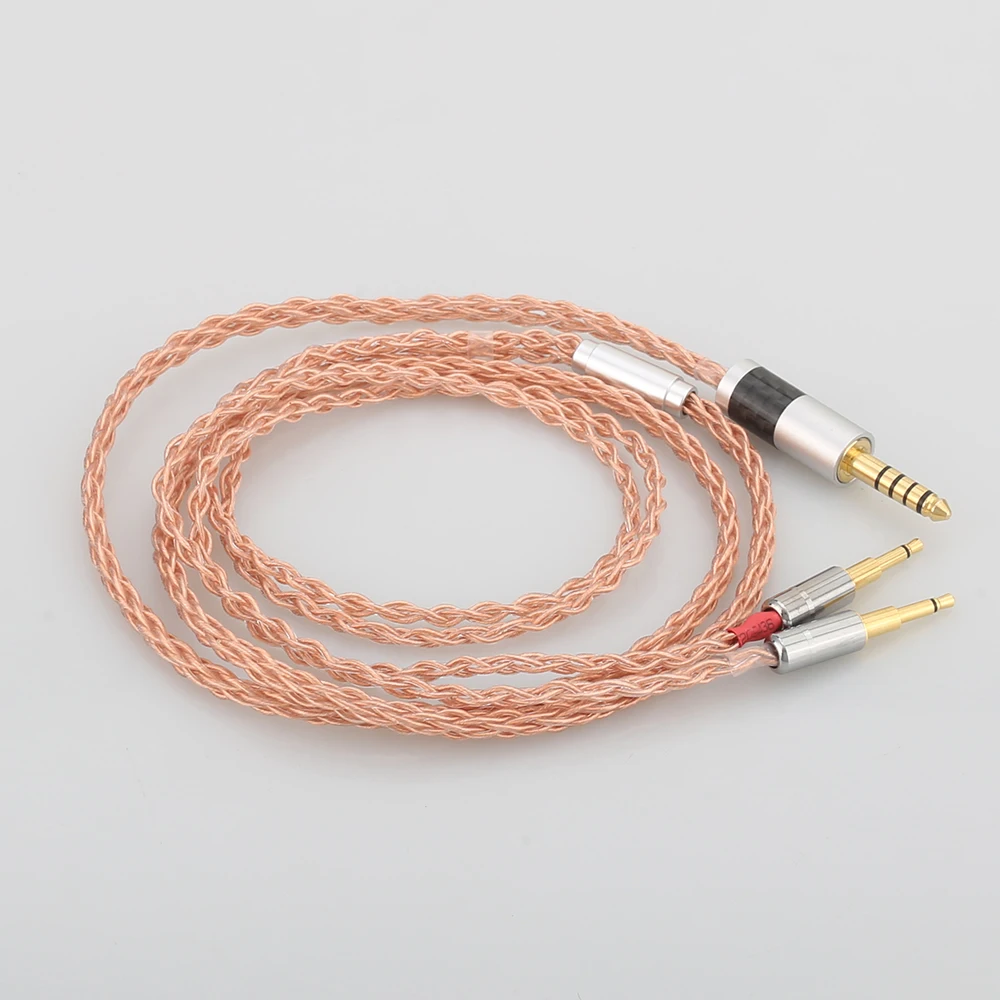 Audiocrast 8cores Headphones Cable Audio Upgrade Cable For Meze 99 Classics Focal Elear