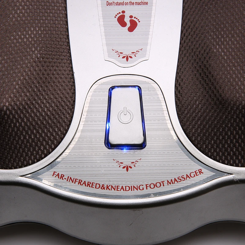  HUIFAN Therapy Shiatsu Foot Massager Machine with Heat Deep Kneading ABS Electric Infrared Foot Mas