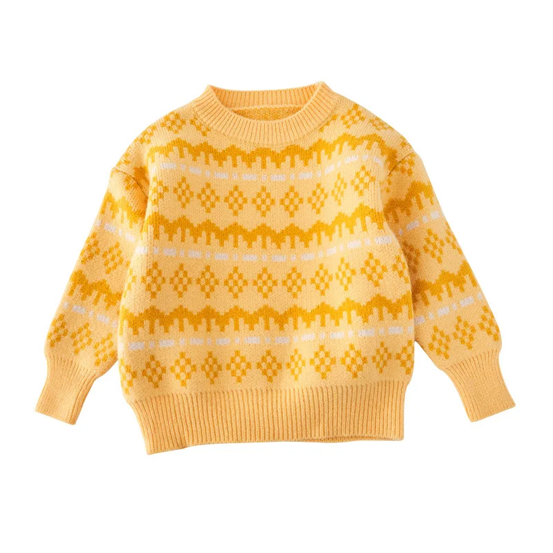 

Girls Warm Sweater 2020 New Baby Girl Spring Autumn Fashion Children's Clothes Long-sleeved Pullover Sweater