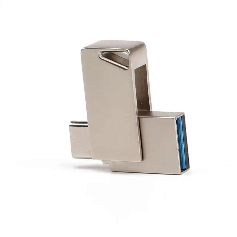 2 в 1 тип-c USB 3,0 U дисковая карта памяти, Флеш накопитель USB3.0 флеш-накопители для Android смартфонов планшетных ПК треугольное отверстие