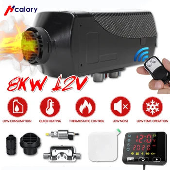 

Car Heater 12V/24V Air Diesels Heater 8KW Parking Heater With Remote Control LCD Monitor for Motorhome Trucks