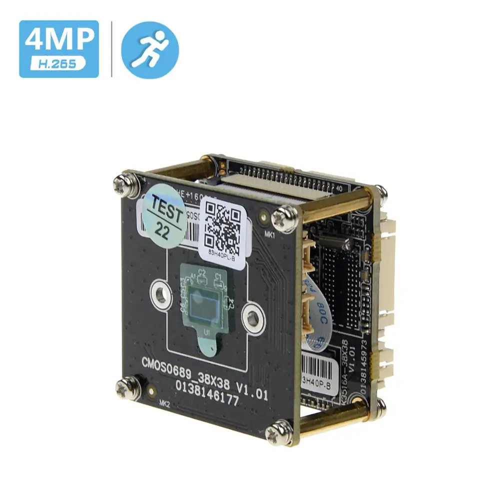 BESDER H.265/H.264 4MP IP камера плата модуль HI3516D + 1/3 ''OV4689 CMOS DWDR ONVIF CCTV дополнительные